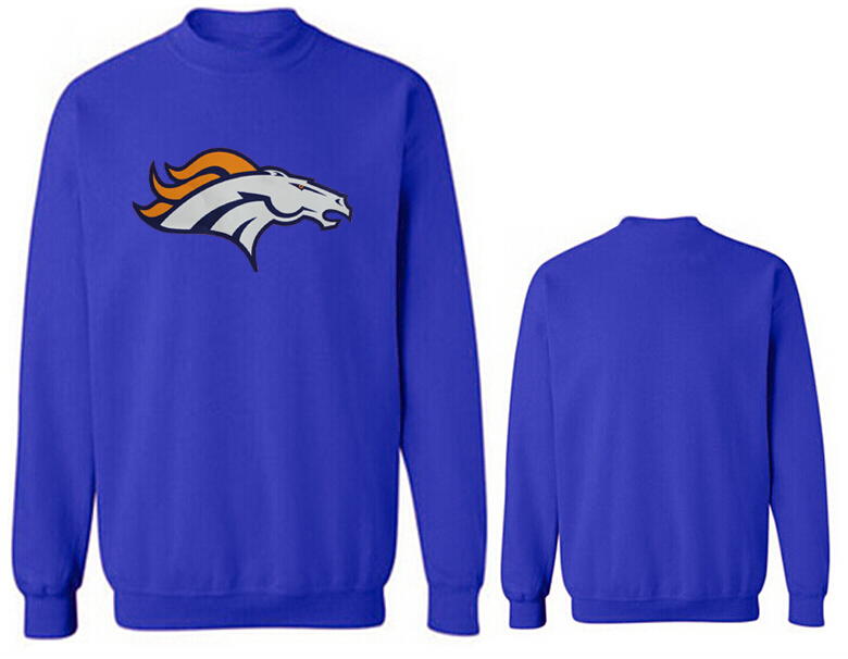 Nike Broncos Fashion Sweatshirt Blue