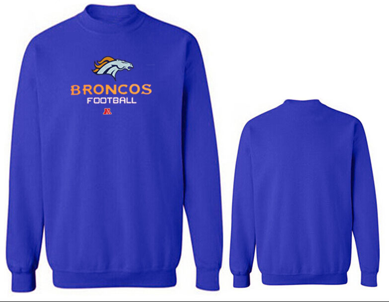 Nike Broncos Fashion Sweatshirt Blue2