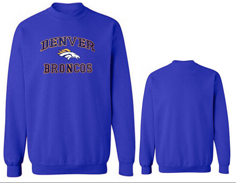Nike Broncos Fashion Sweatshirt Blue3