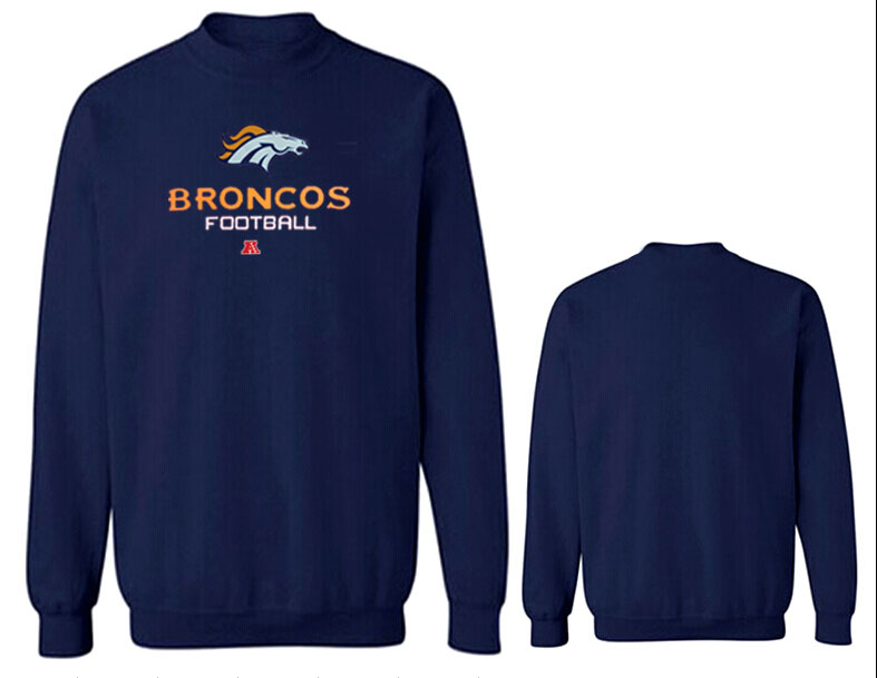 Nike Broncos Fashion Sweatshirt D.Blue2