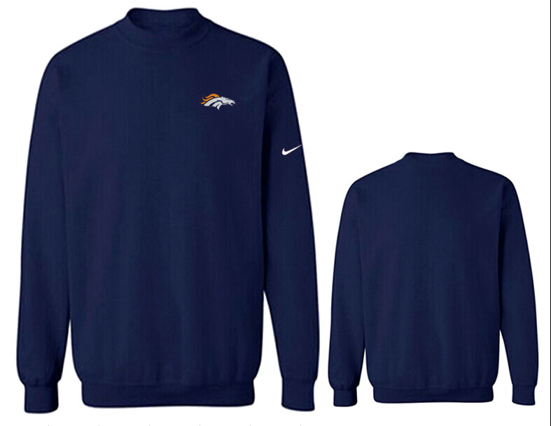 Nike Broncos Fashion Sweatshirt D.Blue4