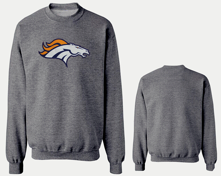 Nike Broncos Fashion Sweatshirt D.Grey