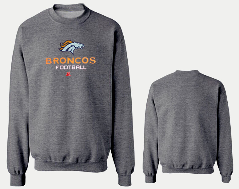 Nike Broncos Fashion Sweatshirt D.Grey3