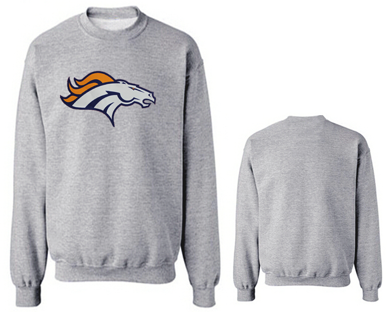 Nike Broncos Fashion Sweatshirt Grey