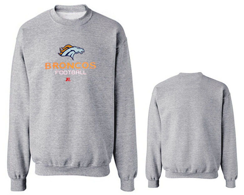 Nike Broncos Fashion Sweatshirt Grey2