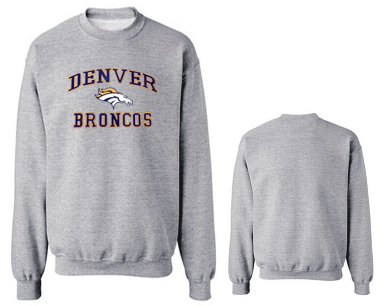 Nike Broncos Fashion Sweatshirt Grey3