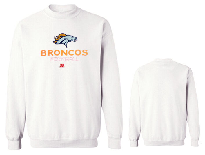 Nike Broncos Fashion Sweatshirt White2