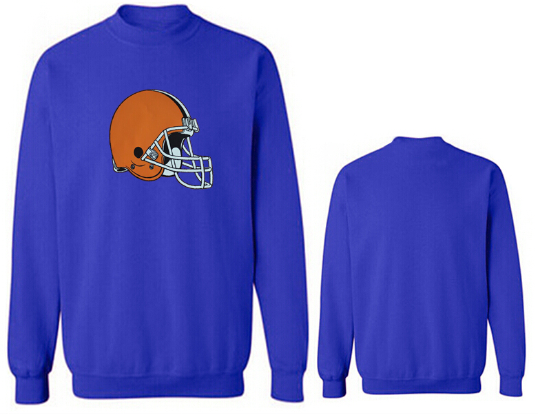 Nike Browns Fashion Sweatshirt Blue - Click Image to Close