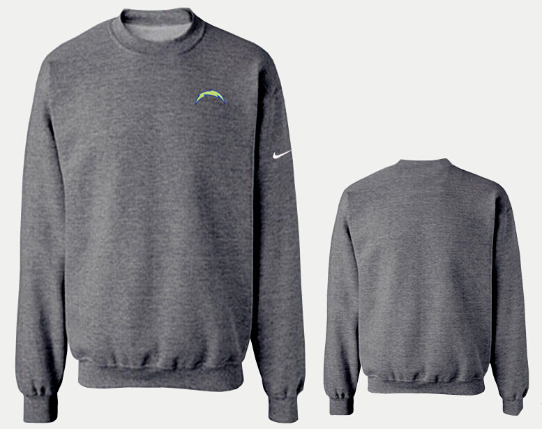 Nike Chargers Fashion Sweatshirt D.Grey4