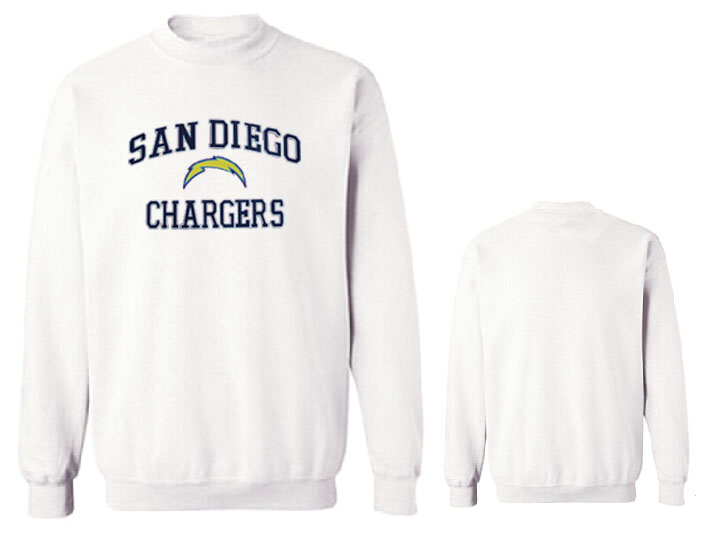 Nike Chargers Fashion Sweatshirt White2
