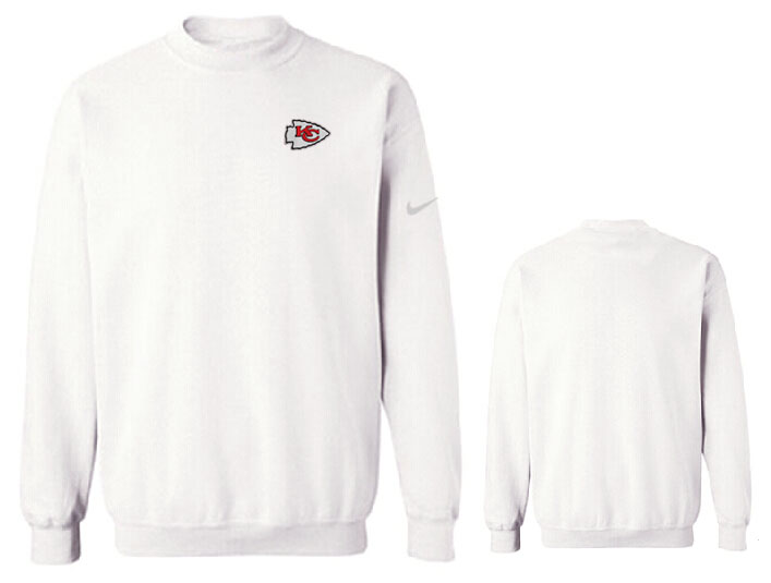 Nike Chiefs Fashion Sweatshirt White4