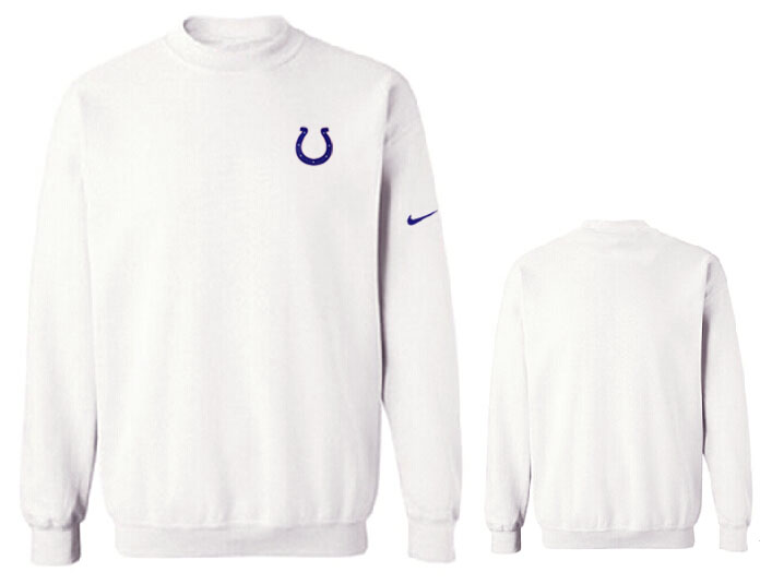 Nike Colts Fashion Sweatshirt White4