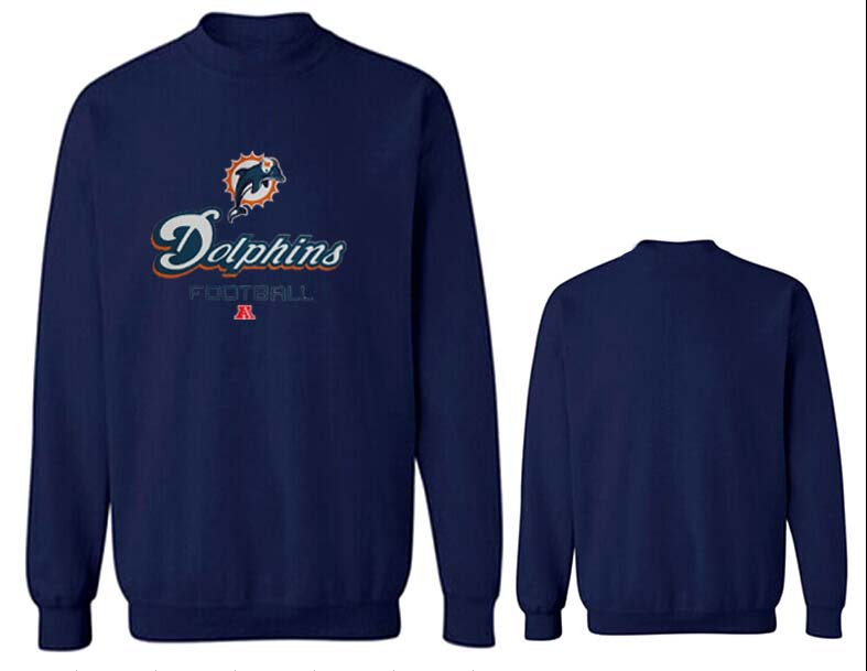 Nike Dolphins Fashion Sweatshirt D.Blue3