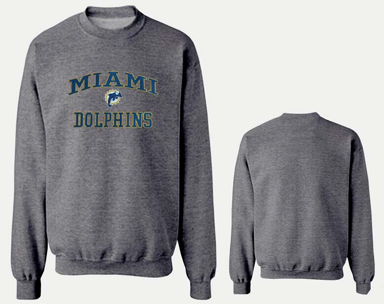 Nike Dolphins Fashion Sweatshirt DK.Grey4