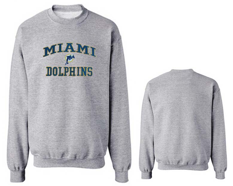 Nike Dolphins Fashion Sweatshirt Grey2