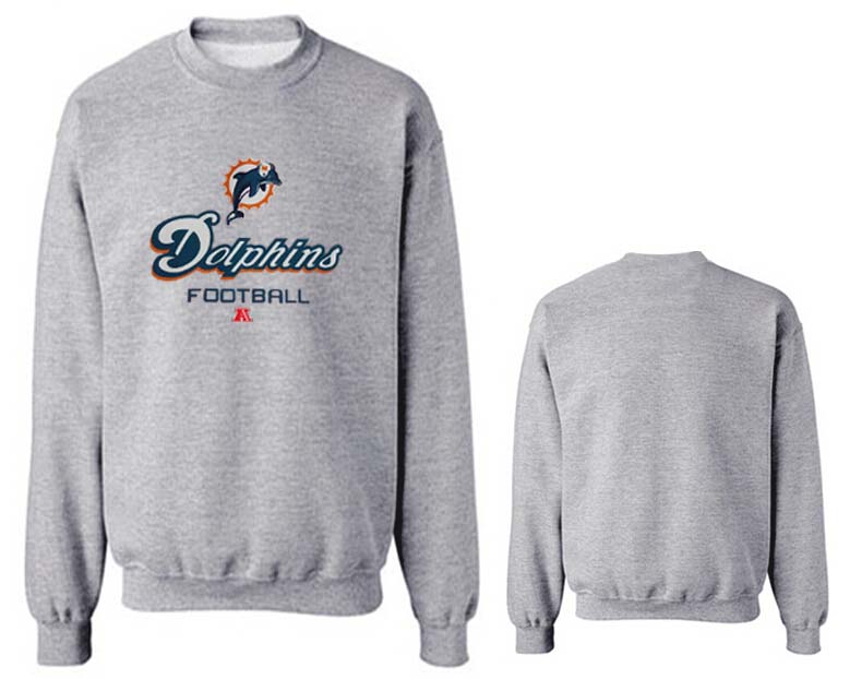 Nike Dolphins Fashion Sweatshirt Grey3