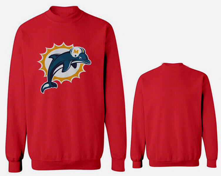Nike Dolphins Fashion Sweatshirt Red