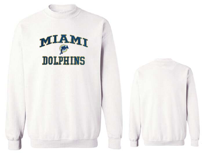 Nike Dolphins Fashion Sweatshirt White2