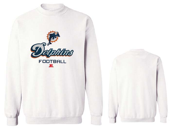 Nike Dolphins Fashion Sweatshirt White3