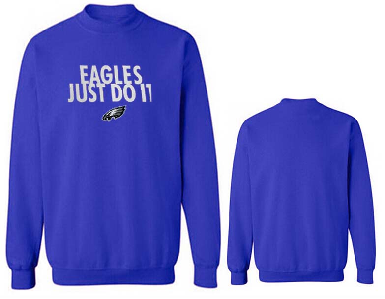 Nike Eagles Fashion Sweatshirt Blue5