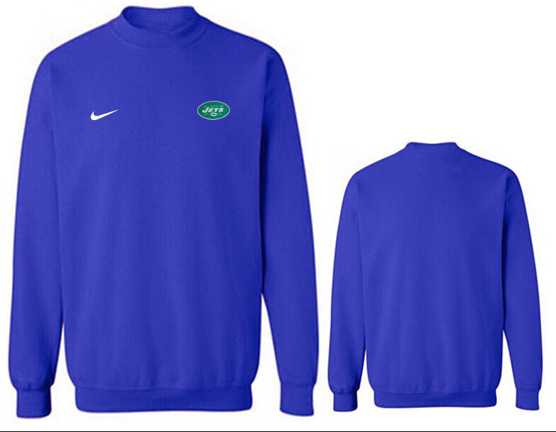 Nike Jets Fashion Sweatshirt Blue3