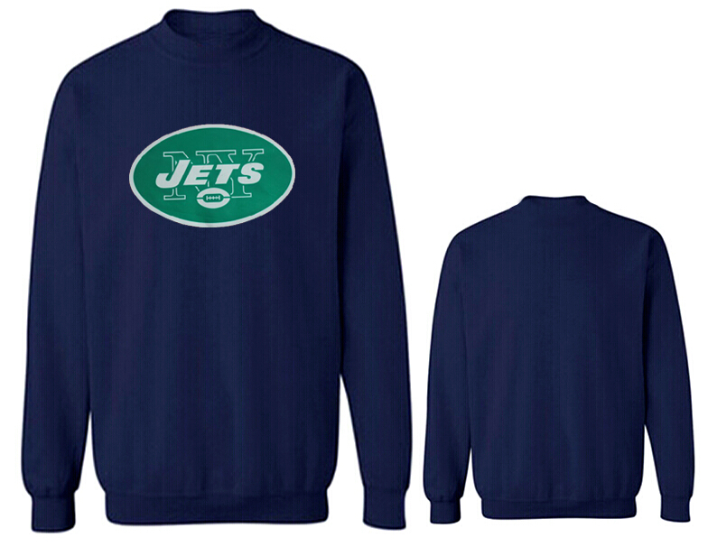 Nike Jets Fashion Sweatshirt D.Blue