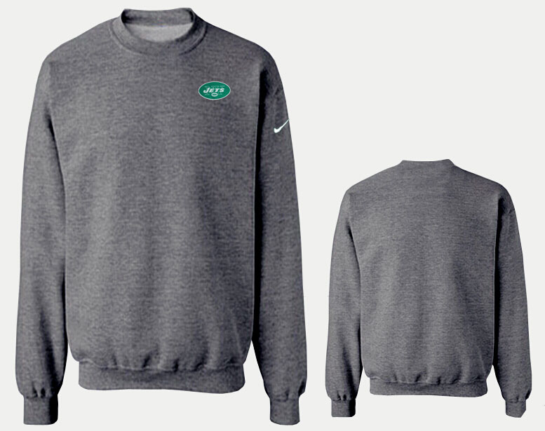 Nike Jets Fashion Sweatshirt D.Grey3