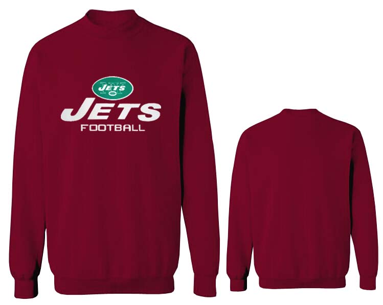 Nike Jets Fashion Sweatshirt D.Red5