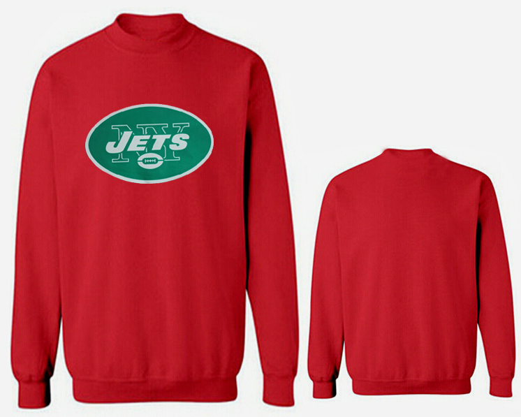 Nike Jets Fashion Sweatshirt Red