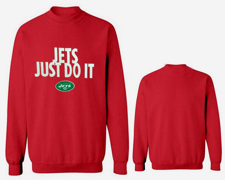 Nike Jets Fashion Sweatshirt Red4