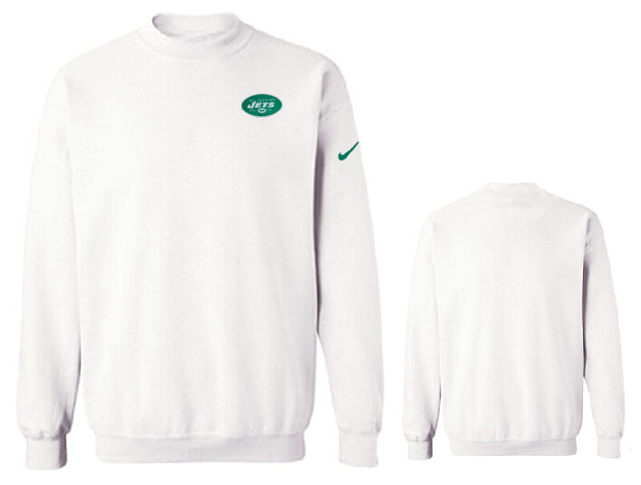 Nike Jets Fashion Sweatshirt White3