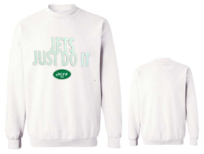 Nike Jets Fashion Sweatshirt White4