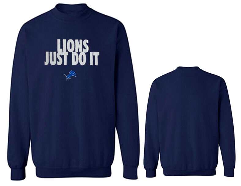 Nike Lions Fashion Sweatshirt D.Blue5