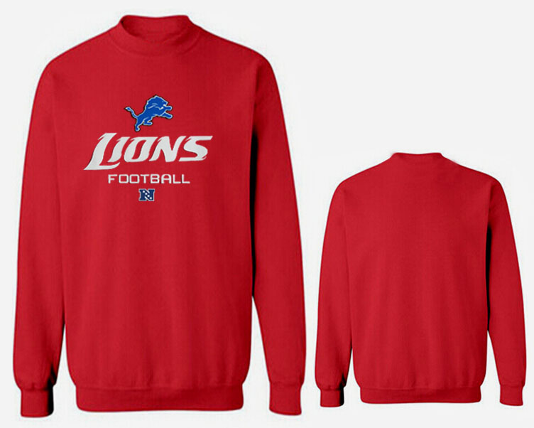 Nike Lions Fashion Sweatshirt Red3