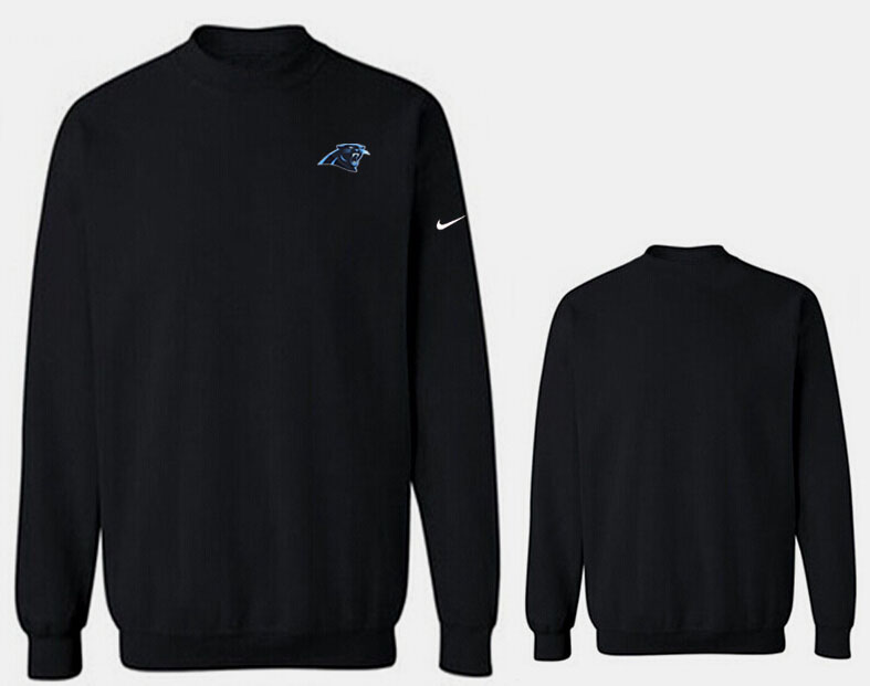 Nike Panthers Fashion Sweatshirt Black3 - Click Image to Close