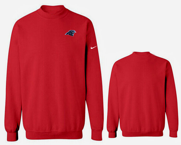Nike Panthers Fashion Sweatshirt Red2