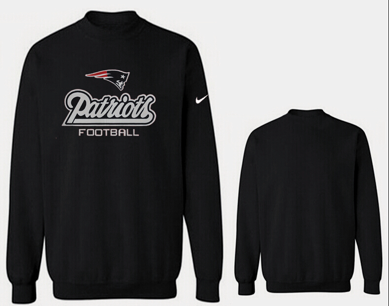 Nike Patriots Fashion Sweatshirt Black2