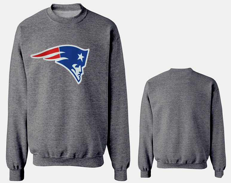 Nike Patriots Fashion Sweatshirt D.Grey4