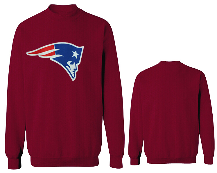 Nike Patriots Fashion Sweatshirt D.Red2 - Click Image to Close