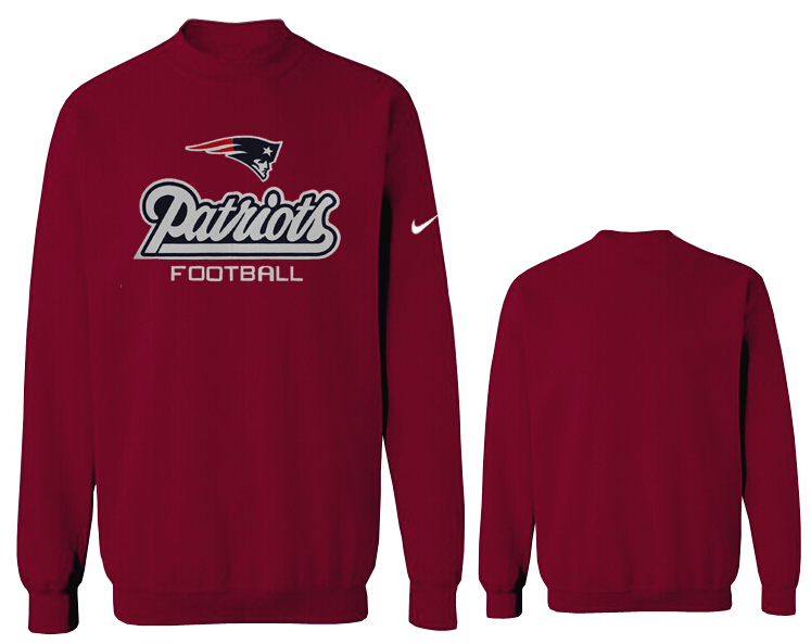 Nike Patriots Fashion Sweatshirt D.Red4