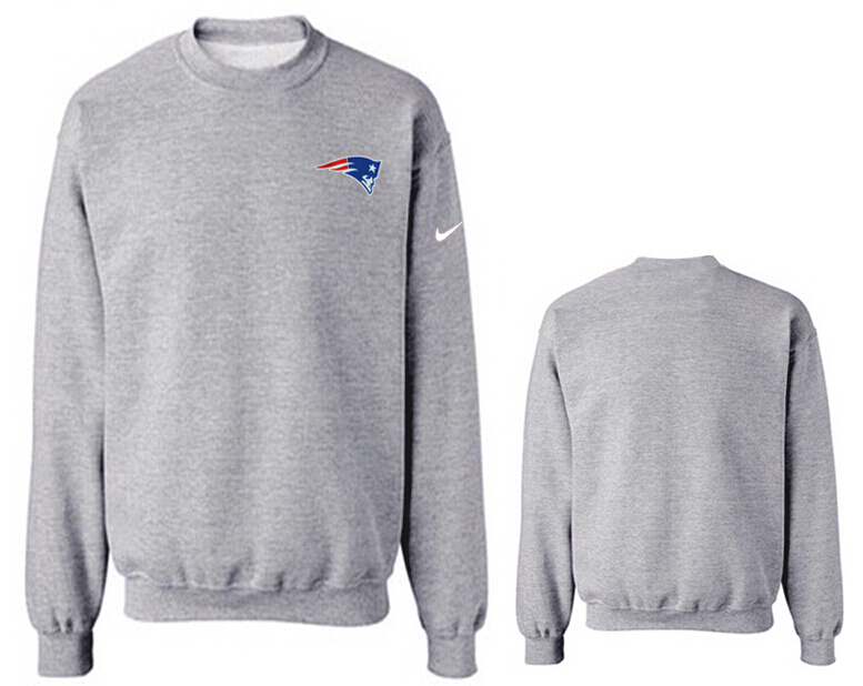 Nike Patriots Fashion Sweatshirt Grey3