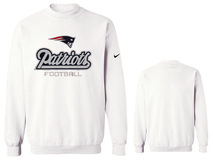 Nike Patriots Fashion Sweatshirt White2