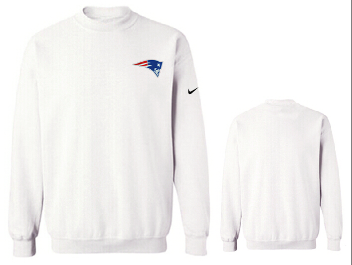 Nike Patriots Fashion Sweatshirt White3