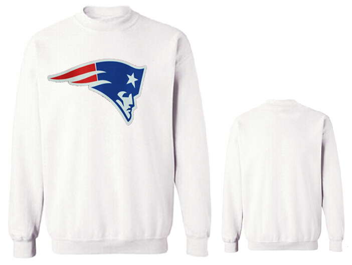 Nike Patriots Fashion Sweatshirt White4