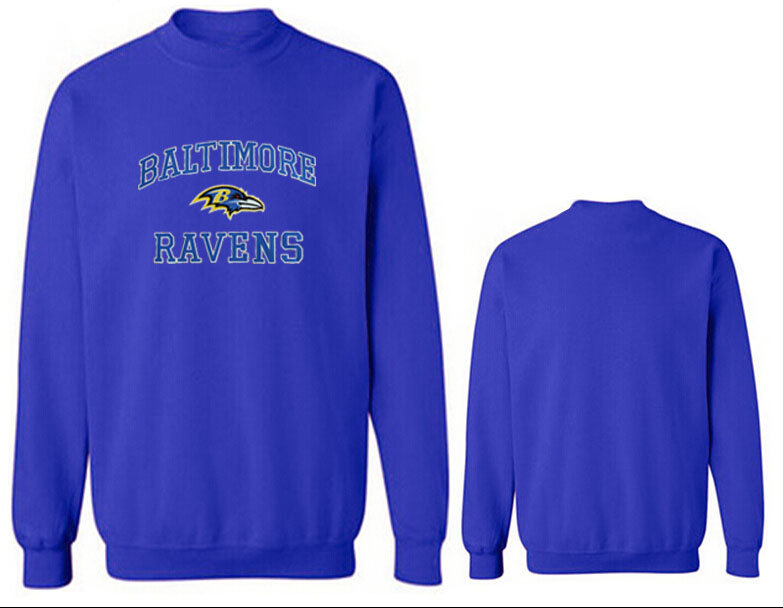 Nike Ravens Fashion Sweatshirt Blue2