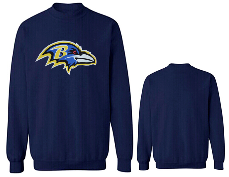 Nike Ravens Fashion Sweatshirt D.Blue - Click Image to Close