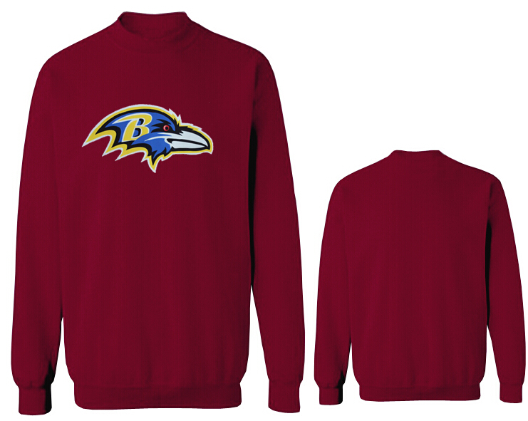 Nike Ravens Fashion Sweatshirt D.Red