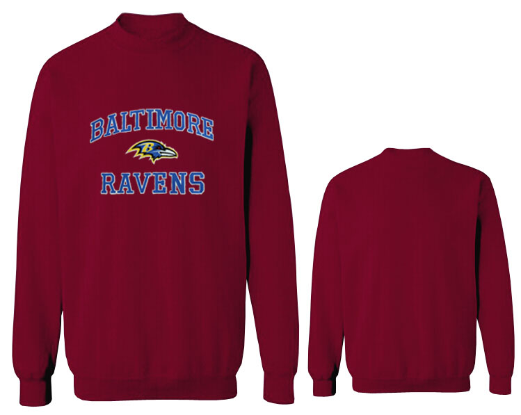 Nike Ravens Fashion Sweatshirt D.Red2 - Click Image to Close