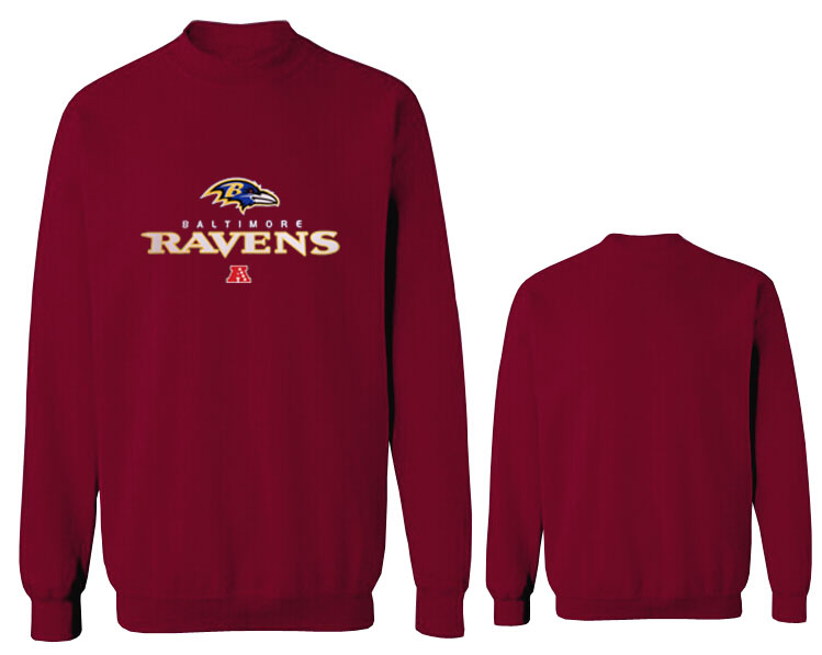 Nike Ravens Fashion Sweatshirt D.Red3
