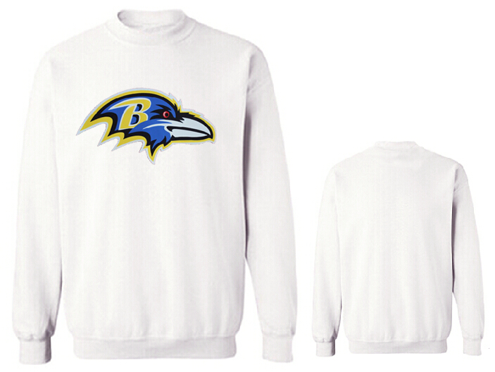 Nike Ravens Fashion Sweatshirt White